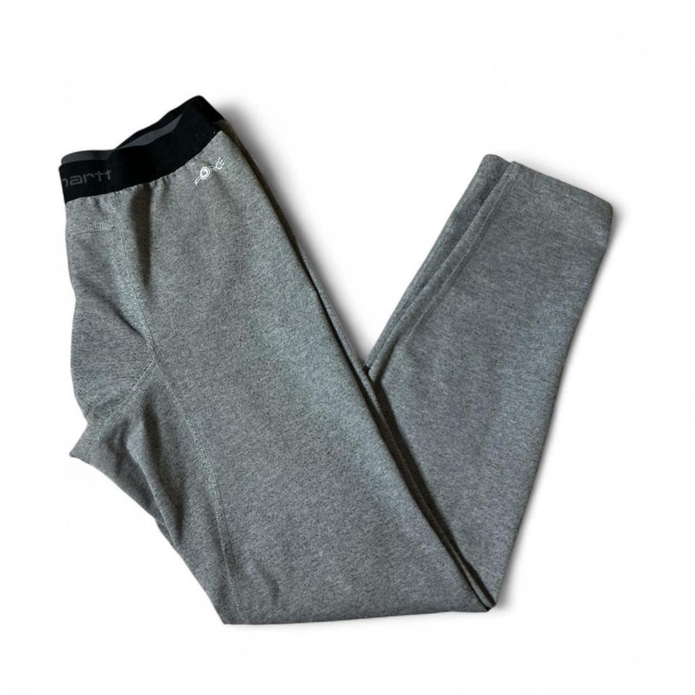 Carhartt Force Mens Gray Thermal Base Layer Pants MBL112 Size Medium